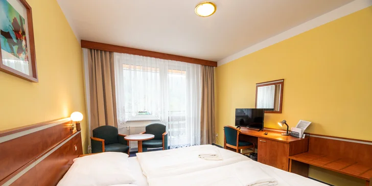 Pobyt v Jeseníkách: hotel u Dlouhých strání s polopenzí i možností bazénu