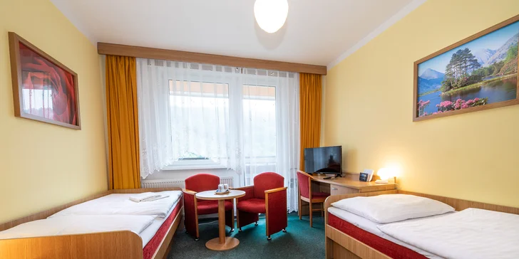 Pobyt v Jeseníkách: hotel u Dlouhých strání s polopenzí a wellness