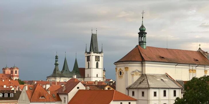 Dovolená v Českém středohoří: hotel v centru Litoměřic se snídaní, termíny do konce září 2022