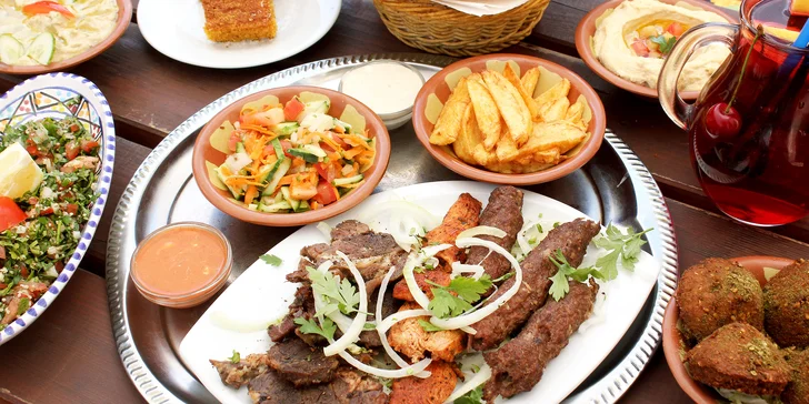 Gurmánský výlet do Orientu: bohaté 4chodové menu s výběrem z grilu