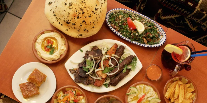 Gurmánský výlet do Orientu: bohaté 4chodové menu s výběrem z grilu