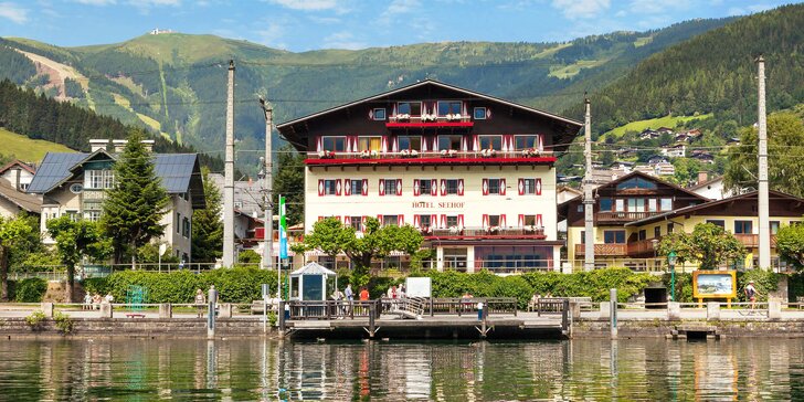 Dovolená v Zell am See: 3* hotel se snídaní, u jezera a 100 m od centra, dítě do 6,9 let zdarma
