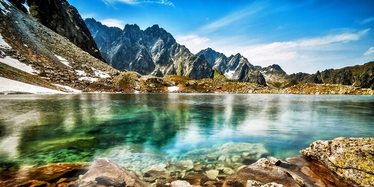Relax, lyže i turistika ve Vysokých Tatrách s polopenzí a wellness pro dva