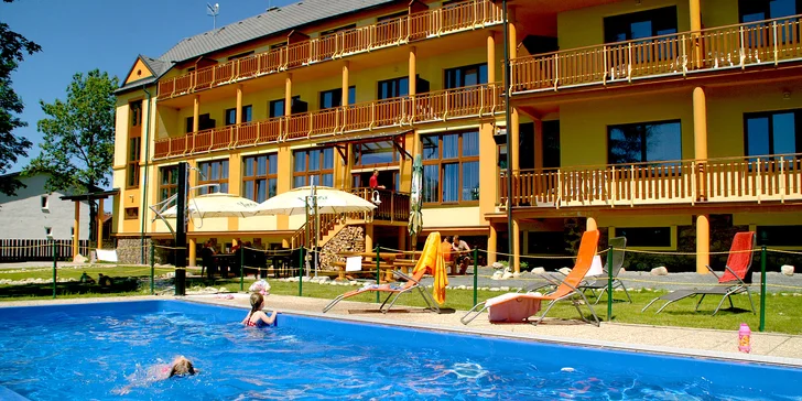 Relax i sport pod Gerlachovským štítem: polopenze a privátní wellness