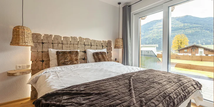 Pobyt v luxusních apartmánových domech v Uttendorfu: turistika i spousta slev