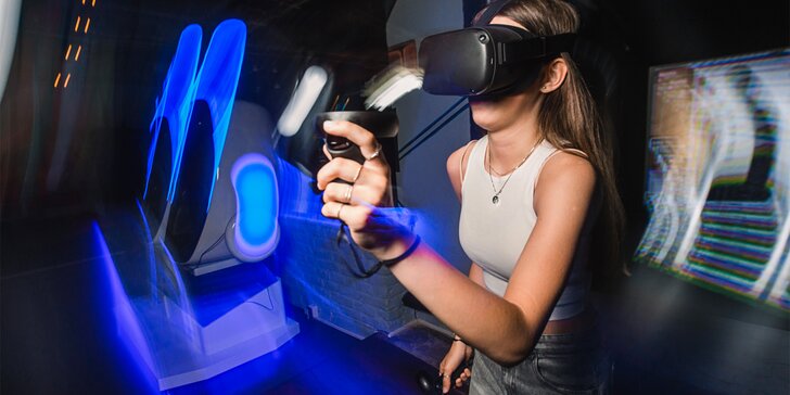Virtuální realita v centru Brna: 30 až 120 minut hry až pro 6 osob vč. Kat VR Walk