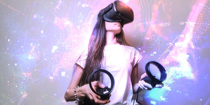 Zapůjčení virtuální reality Oculus Quest včetně 7 her na 2 dny (48 hodin)