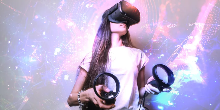 Zapůjčení virtuální reality Oculus Quest včetně 7 her na 24 hod.
