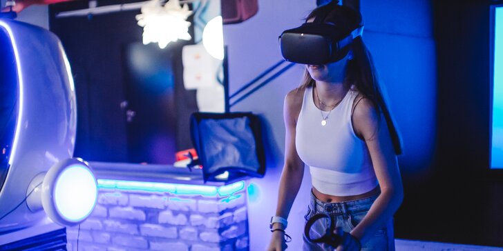 Zapůjčení virtuální reality Oculus Quest včetně 7 her na 24 hod.