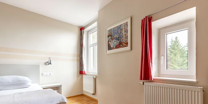 4* relax v Mariánských Lázních ve dvou: snídaně, polopenze a masáž
