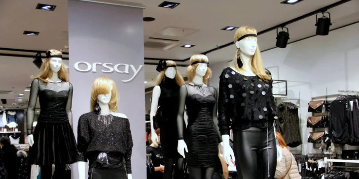 Sleva 25 % na veškeré zboží a bižuterii v ORSAY