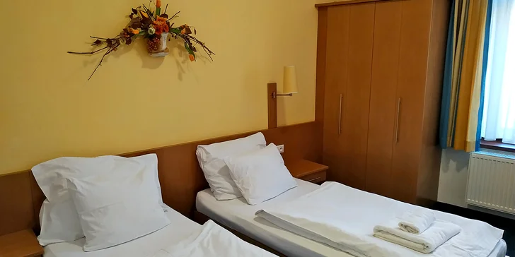 Dovolená v Českém středohoří: hotel v centru Litoměřic se snídaní, termíny do konce září 2022