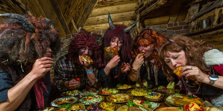 Pekáč plný dobrot nebo Pekelníkovy hořící vidle v Pekle Čertovina až pro 4 osoby
