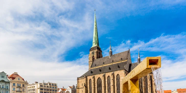 Za krásami Plzně s ubytováním ve 4* hotelu - snídaně i slevy na akce
