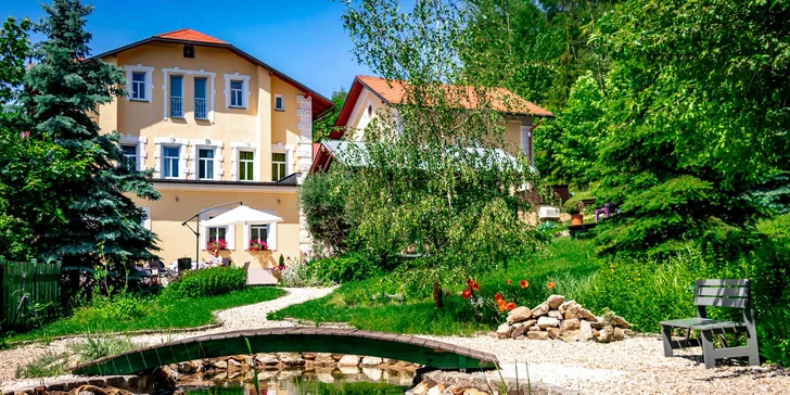 4* relax v Mariánských Lázních ve dvou: snídaně, polopenze a masáž