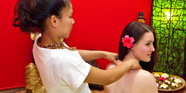 Zrelaxujte se v Thajském ráji: 60 minut relaxační masáže podle výběru
