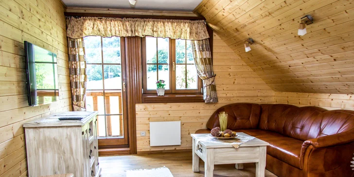 Exkluzivní dovolená v Malé Fatře: apartmán se snídaní nebo horská chata až pro 10 osob