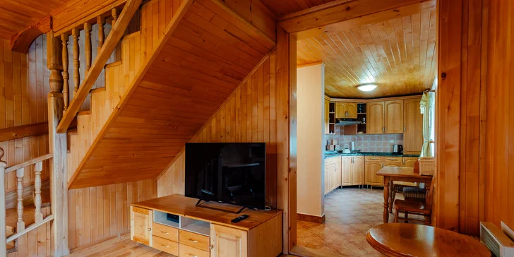 Exkluzivní dovolená v Malé Fatře: apartmán se snídaní nebo horská chata až pro 10 osob