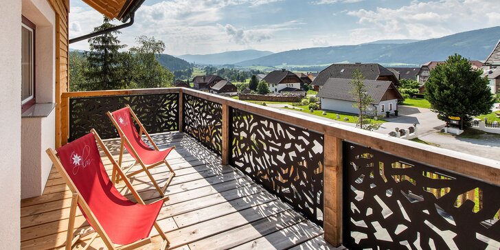 Parádní dovolená v Rakousku: ubytování v apartmánu, neomezený wellness a turistika