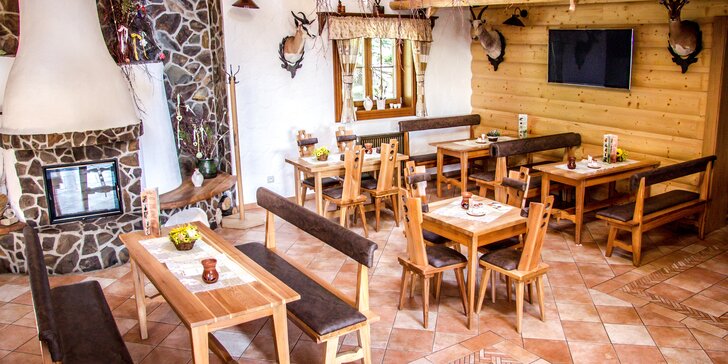 Exkluzivní dovolená v Malé Fatře: apartmán se snídaní nebo horská chata až pro 10 osob
