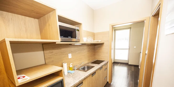 Krásné apartmány v Harrachově se vstupy do rozsáhlé wellness zóny Grotta Spa