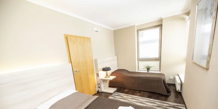 Krásné apartmány v Harrachově se vstupy do rozsáhlé wellness zóny Grotta Spa