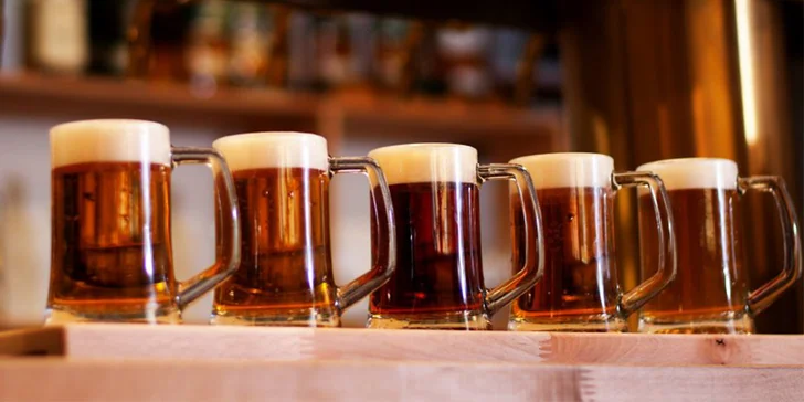 Kopněte je do sebe: košt 5 vybraných a pečlivě ošetřených piv po 0,2 l