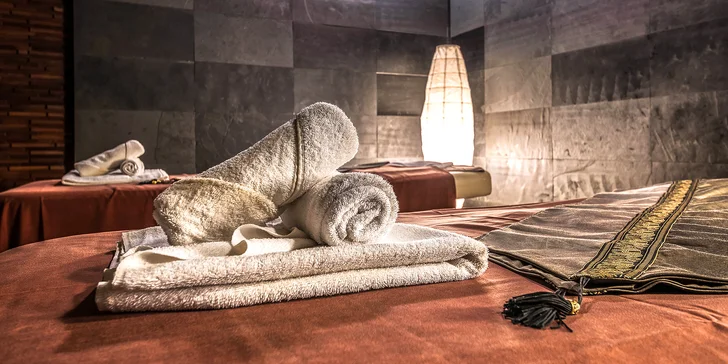 Exotický relax: thajské masáže podle výběru na 60 či 90 minut a vstup do wellness