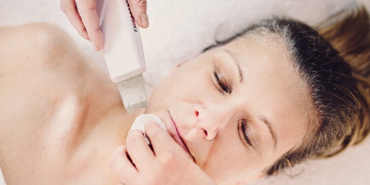 Kosmetické ošetření pleti: diagnostika, hloubkové čištění a masáž