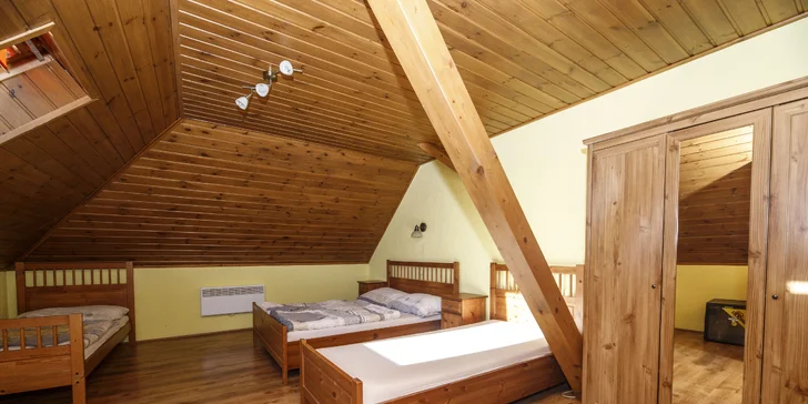 Až 8denní pobyt přímo u Lipna: vířivka, pokoj, bungalov či apartmán nebo chatka