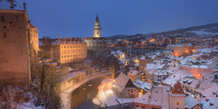 Romance uprostřed Českého Krumlova: pobyt se snídaněmi a lahví prosecca