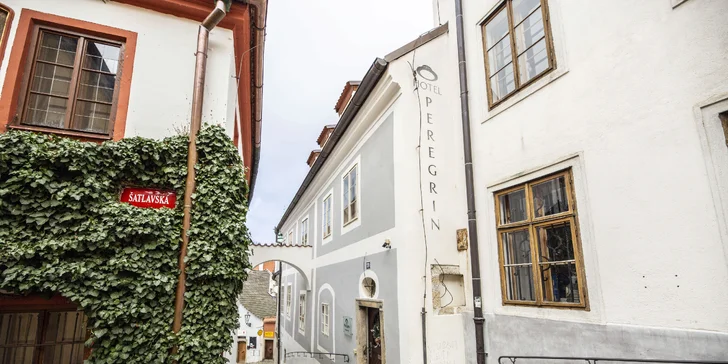 Romantický pobyt v centru Českého Krumlova se snídaněmi a proseccem