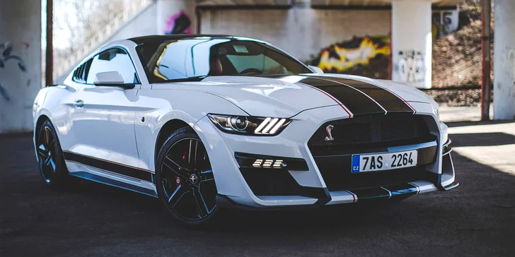 Zapůjčení Fordu Mustang na 24 nebo 48 hodin i celý víkend