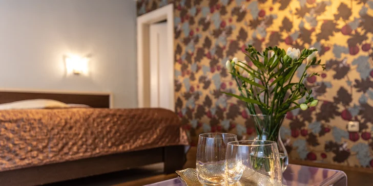 Romantický pobyt v centru Českého Krumlova se snídaněmi a proseccem