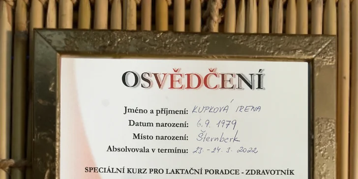 3hod. laktační kurz pro těhotné: kojení i přírodní léčba po porodu