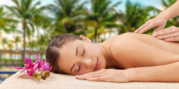 Hodinová dovolená v ráji: Relaxační thajská olejová masáž