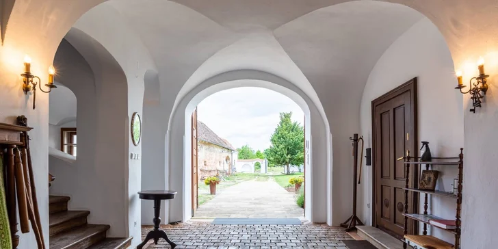 Romantika či rodinný pobyt na Pálavě: ubytování v historickém stavení, snídaně i půjčení kol či piknik