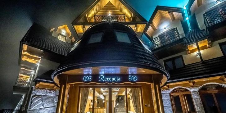 Wellness pobyt v polských Tatrách: snídaně i polopenze, vstupy do aquaparku Terma Bania