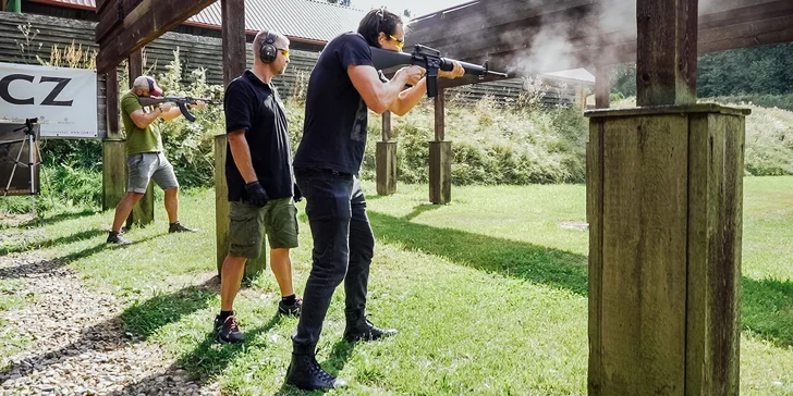 Speciální střelecké balíčky: pouze velké ráže, až 60 výstřelů i akční videozáznam