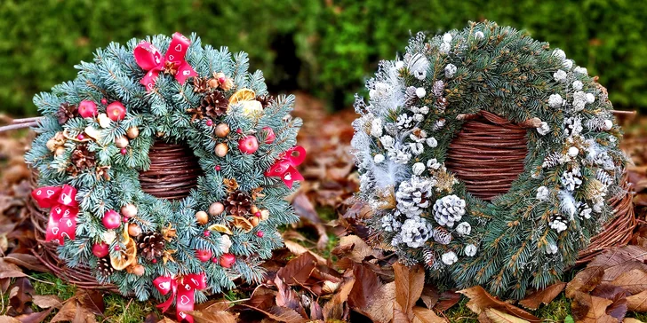 Online kurz výroby věnců: adventní a zimní speciál i 12 věnců pro všechna roční období