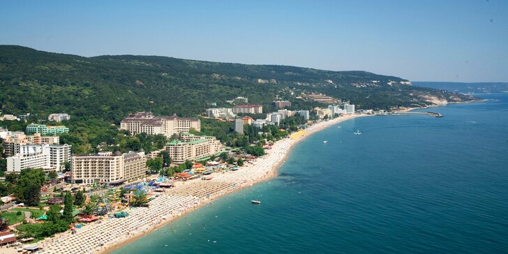Rodinná dovolená v Bulharsku: hotel jen 500 m od moře, animační program i venkovní bazén