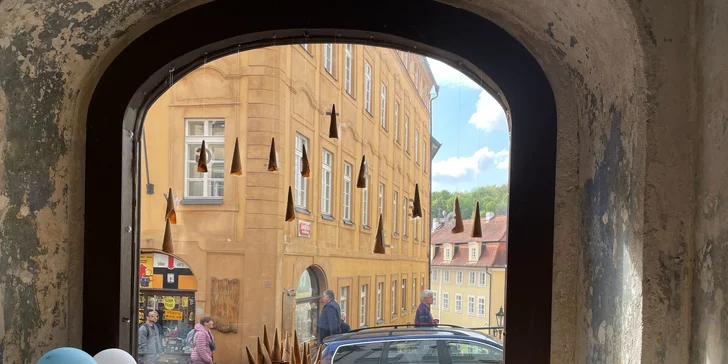 Zmrzlina a káva podle výběru v Gelatology pod Pražským hradem