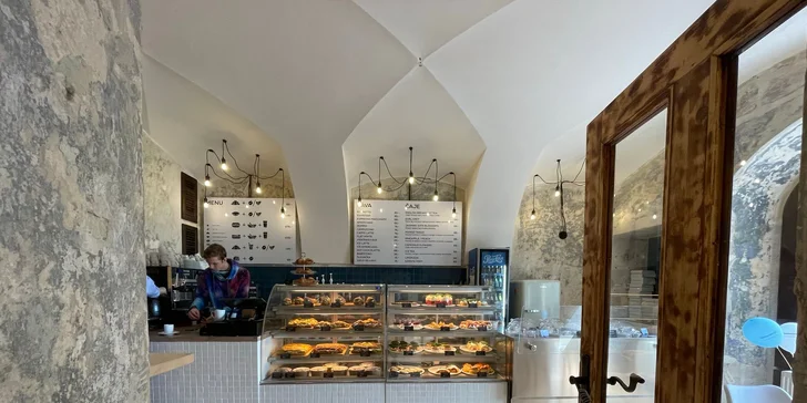Zmrzlina a káva podle výběru v Gelatology pod Pražským hradem