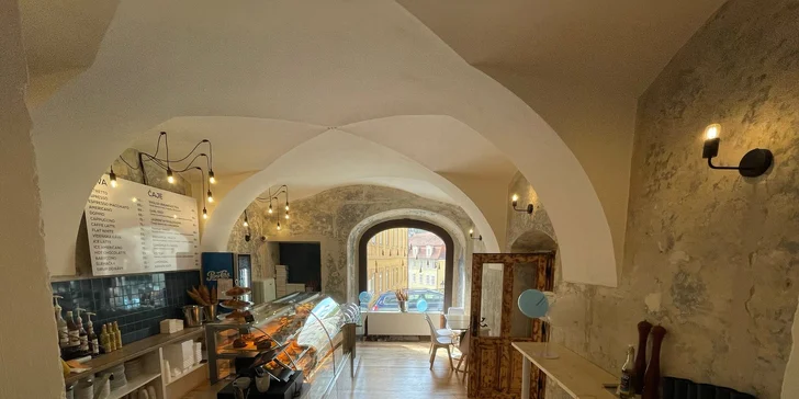 Zmrzlina a káva podle výběru v Gelatology pod Pražským hradem