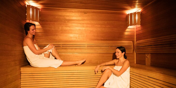 Dovolená pod Pálavou: polopenze a wellness se 4 druhy saun i vířivkou
