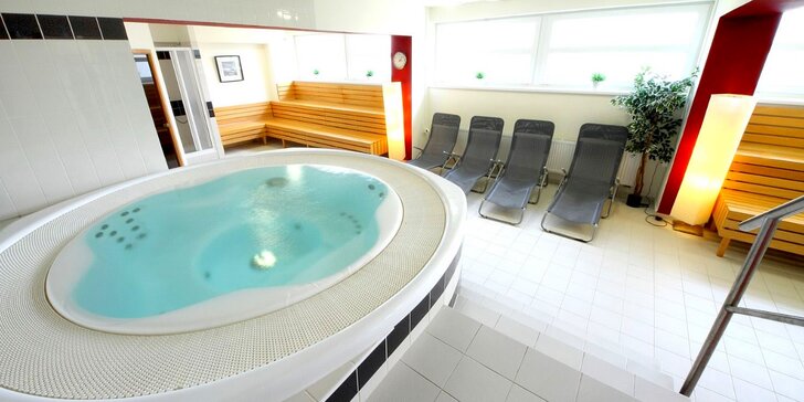 Pohodový odpočinek ve Sport & Relax centru s polopenzí, wellness i bazénem