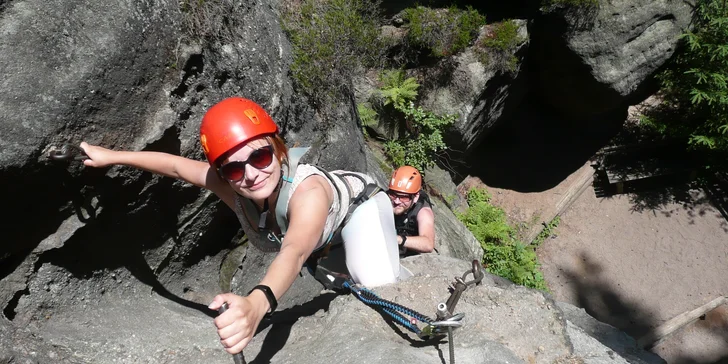 Via Ferrata: Bezpečný adrenalin při horolezení v Lužických horách