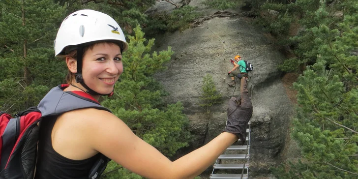 Via Ferrata: Bezpečný adrenalin při horolezení v Lužických horách