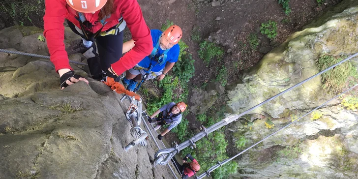 Via Ferrata: Bezpečný adrenalin při horolezení v Českosaském Švýcarsku