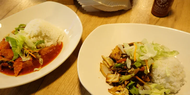 Oběd či večeře na asijský způsob: restované nebo dušené tofu pro 1 i 2